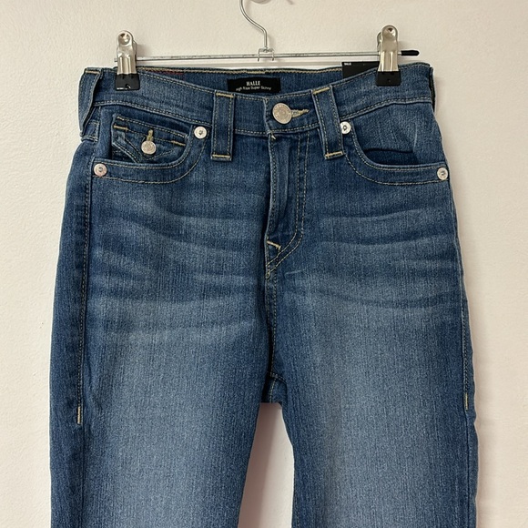 NWT Halle High Rise Super Skinny Dark Wash - Picture 2 of 7